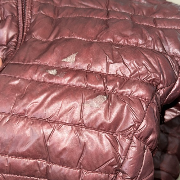Patagonia Women’s Fiona Down Puffer Maroon Sz Small B27 - Picture 14 of 15
